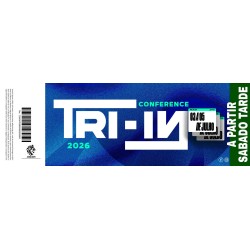 TRI-IN 2026 - SABADO TARDE - 1 Lote - C/ Alojamento